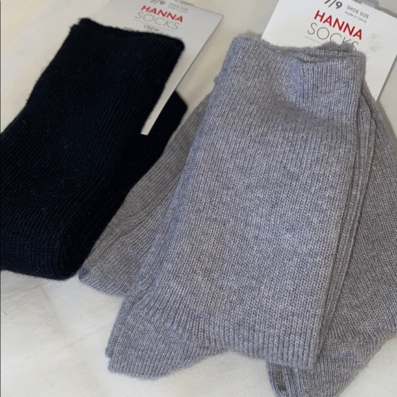 NWT Hanna Andersson socks - Gray and Black - Picture 1 of 3